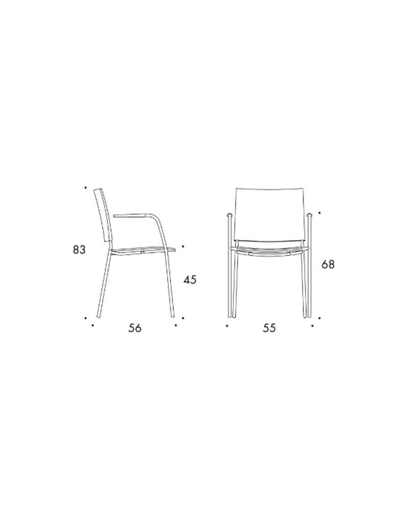 Lammhults SPIRA -käsinojallinen tuoli, kokonaan verhoiltu, musta - Image 7