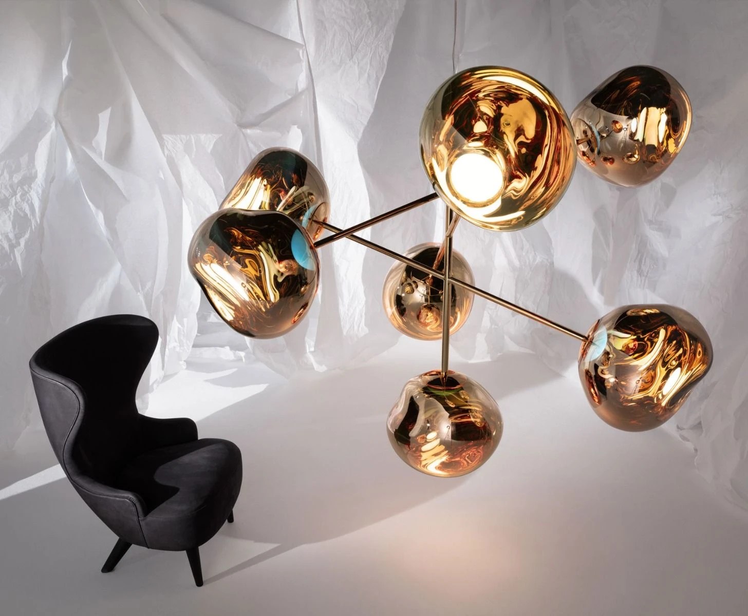 Tom Dixon MELT LED -kattokruunu, suuri - Image 2