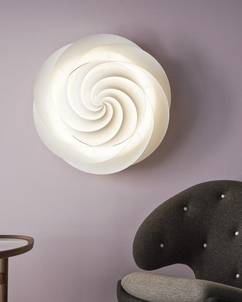 Le Klint SWIRL M seinä-/kattovalaisin, valkoinen - Image 3