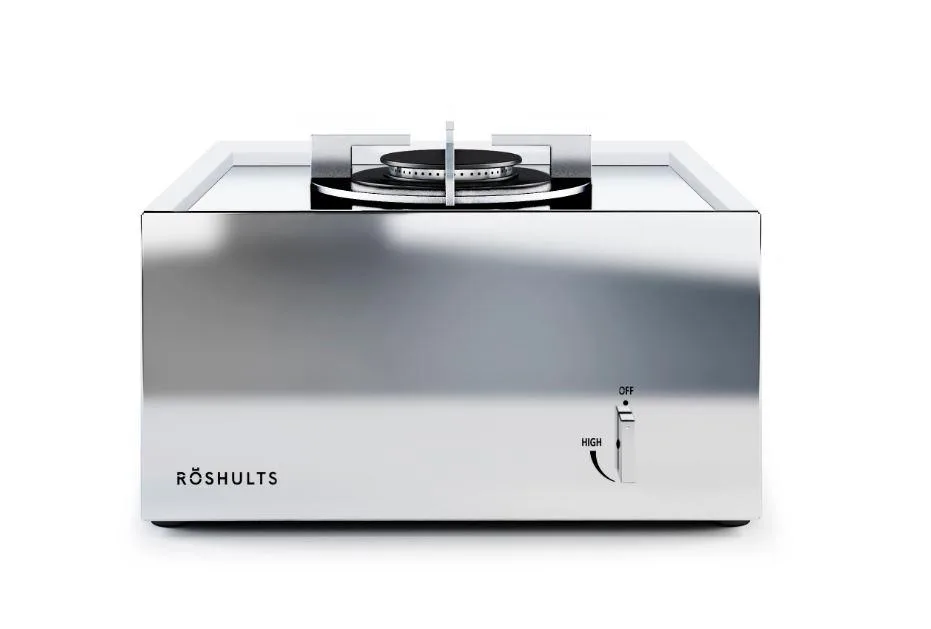 Röshults OPEN KITCHEN -cooker hob module, stainless steel