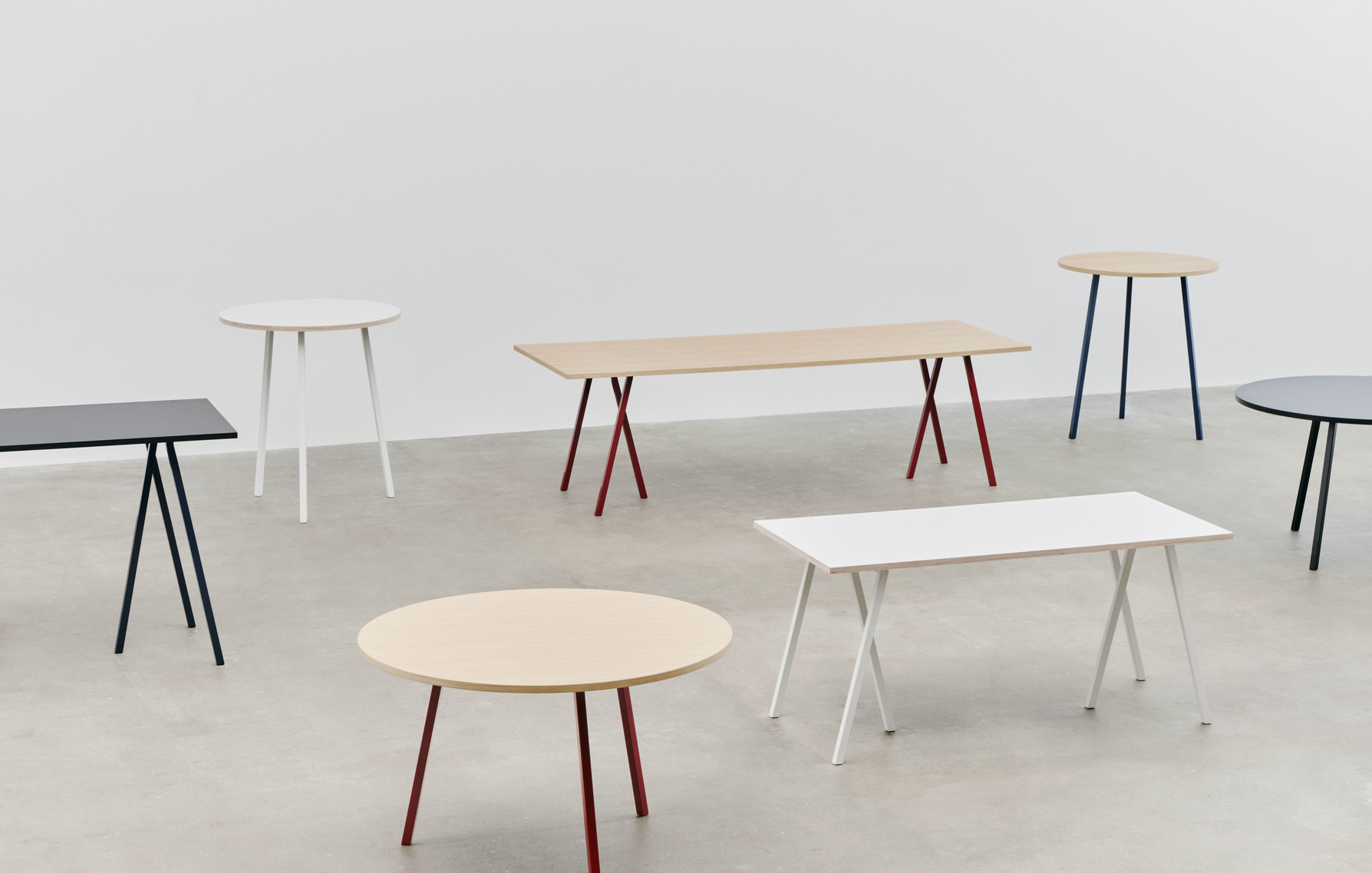 HAY LOOP STAND dining table Ø120 cm - Image 6