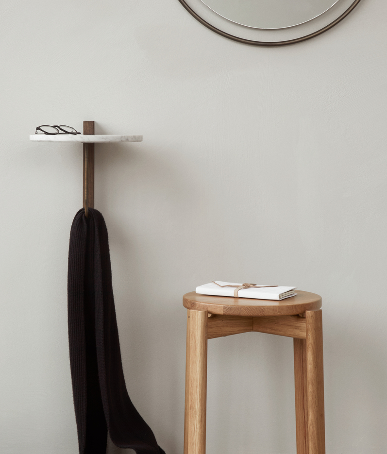 Audo Copenhagen CORBEL shelf, round - Image 5