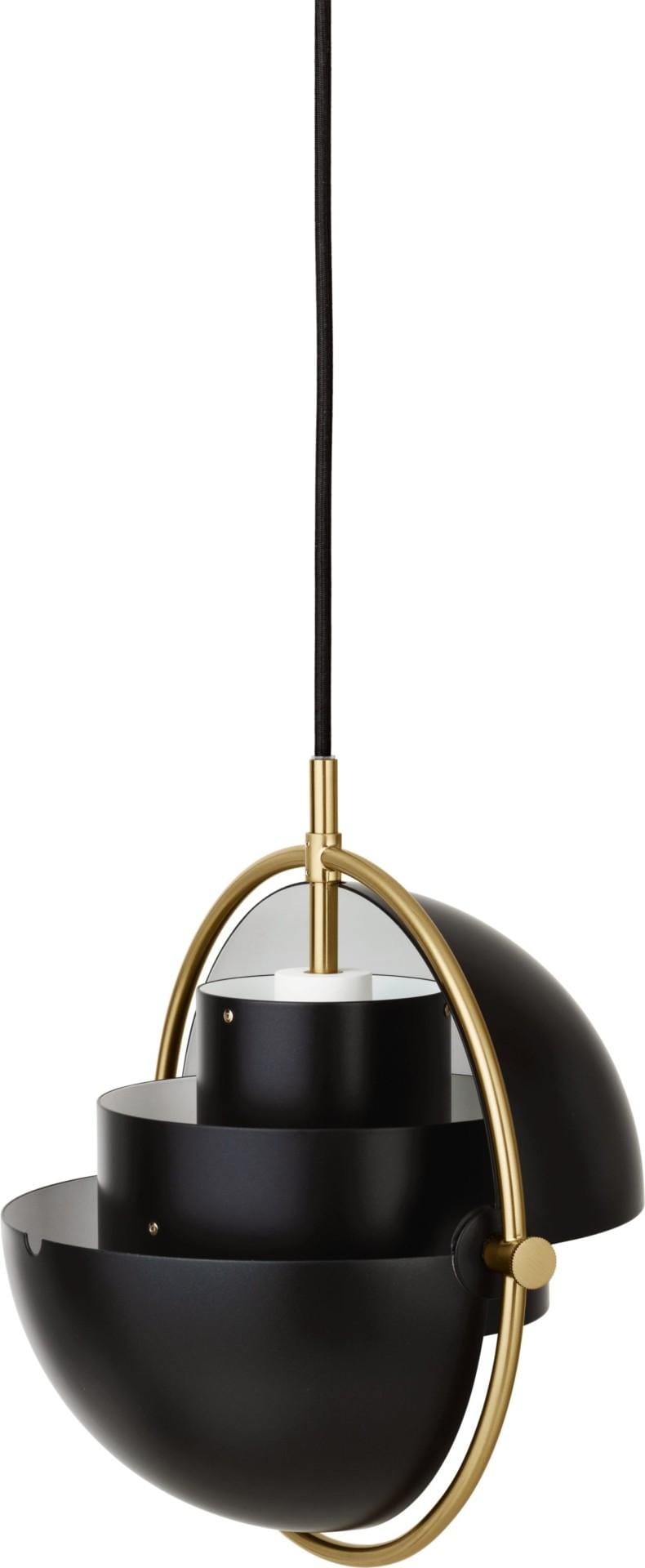 GUBI MULTI-LITE -riippuvalaisin pieni, musta/messinki - Image 2