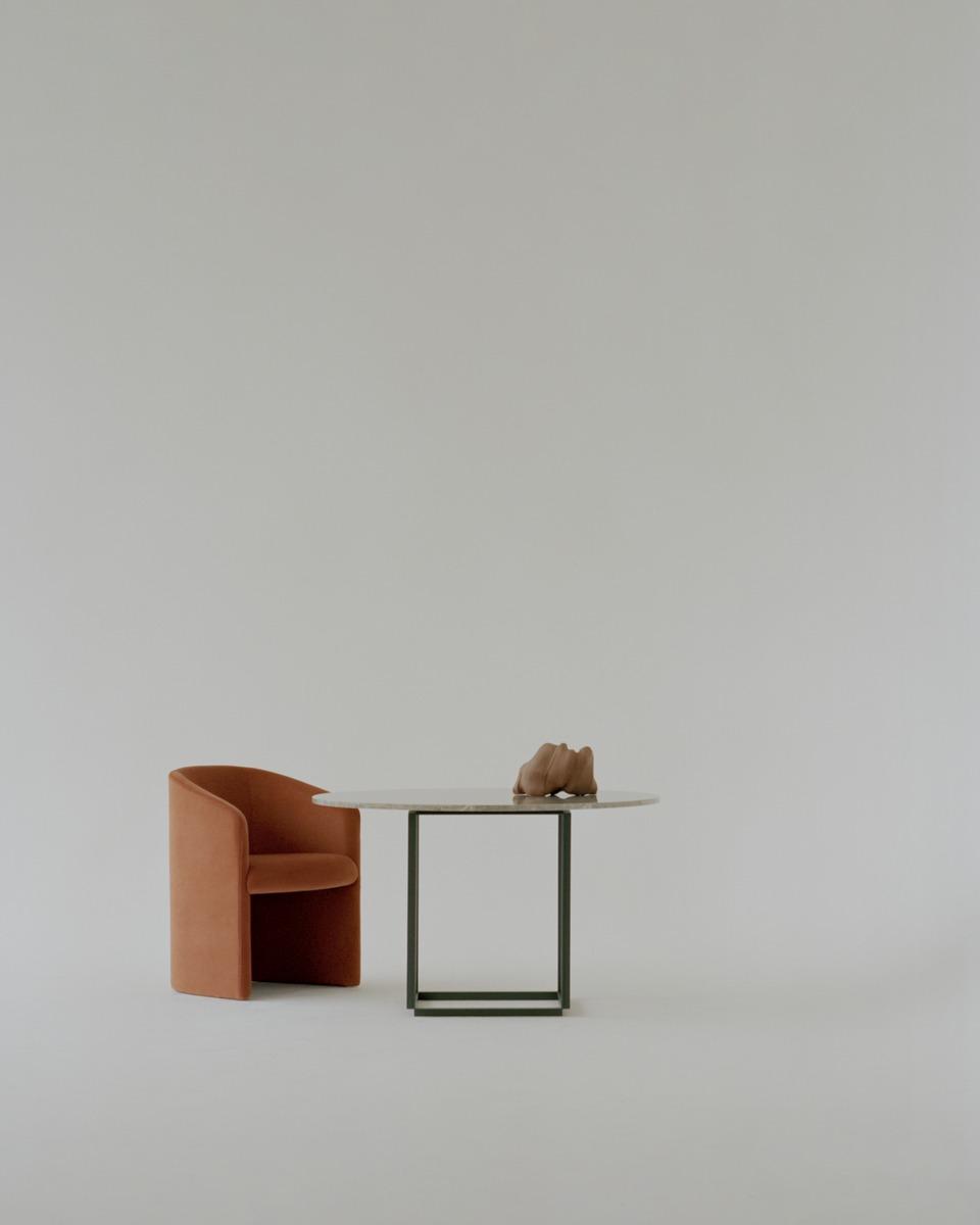 New Works COVENT -club tuoli, ruskea - Image 5