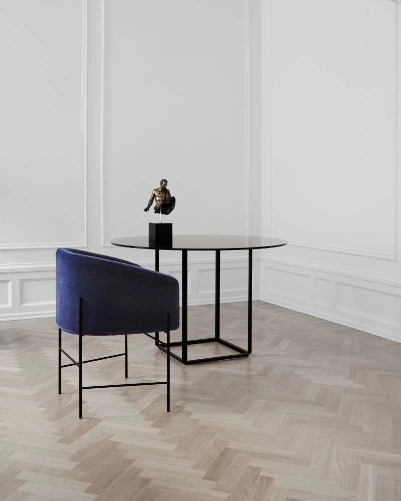 New Works COVENT -tuoli, tummanharmaa/musta - Image 4