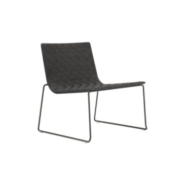 Andreu World TRENZA lounge tuoli, ruskea/tummanharmaa BU0702