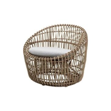 Cane-line NEST lounge chair, round