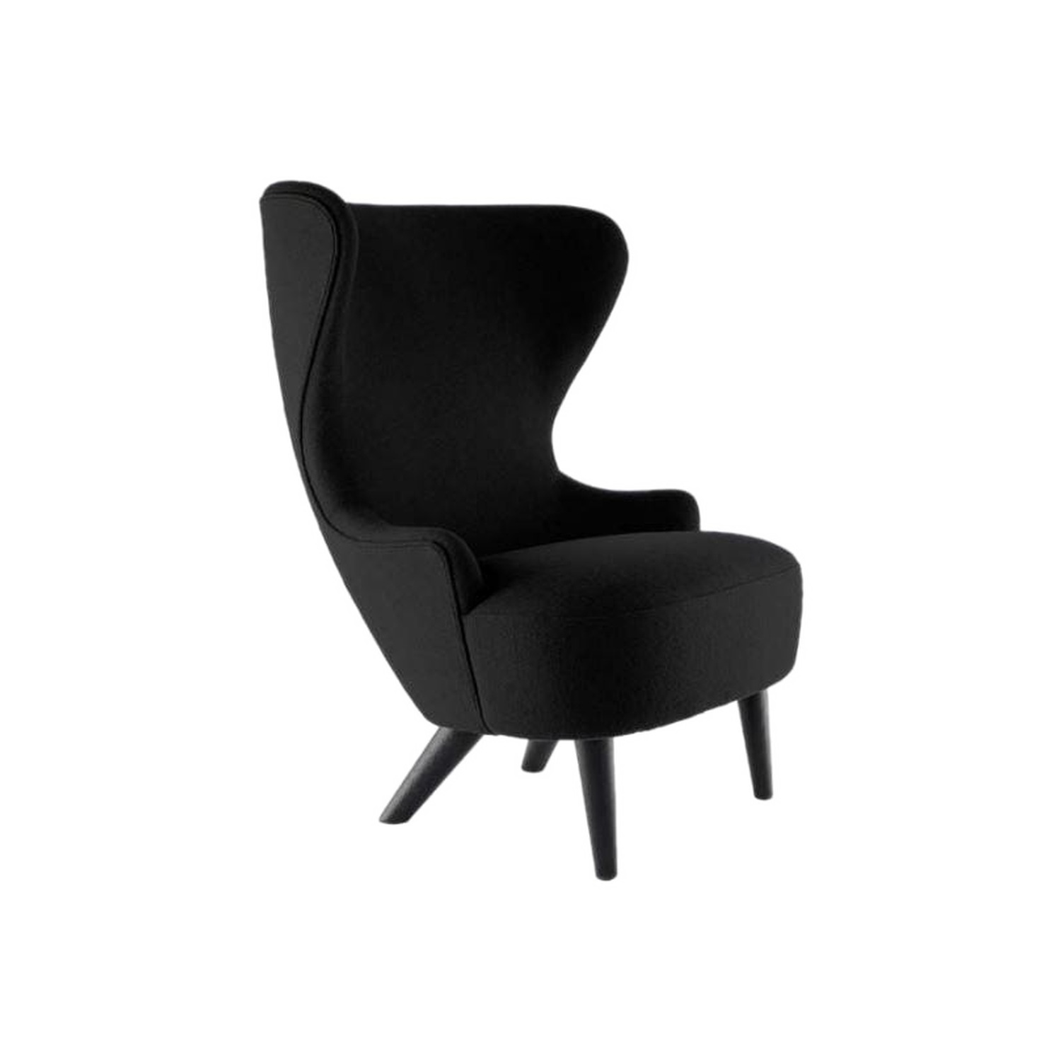 Tom Dixon WINGBACK MICRO armchair, black