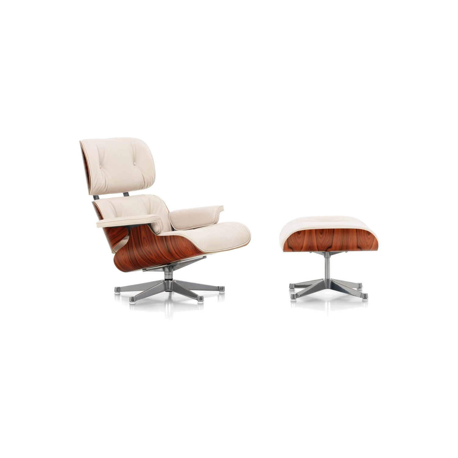 Vitra EAMES LOUNGE chair & ottoman - Image 2