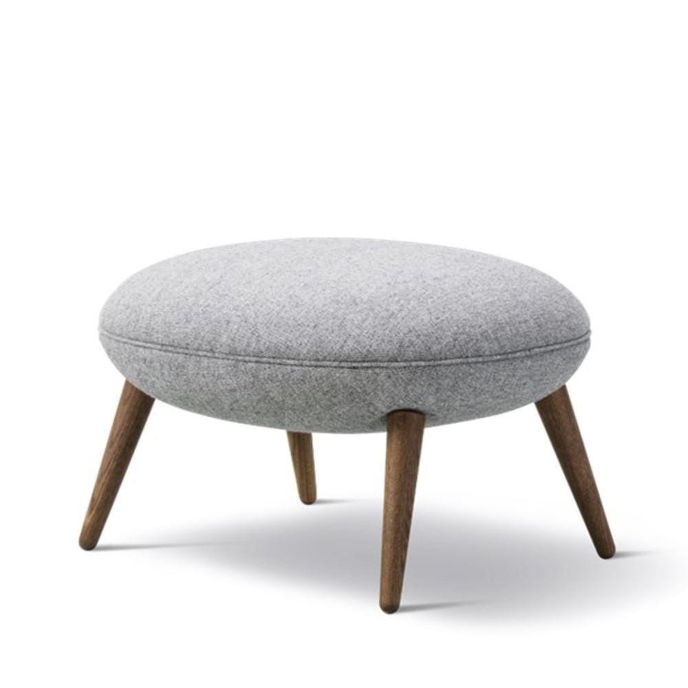 Fredericia SWOON ottoman, grey/smoked oak - Image 2