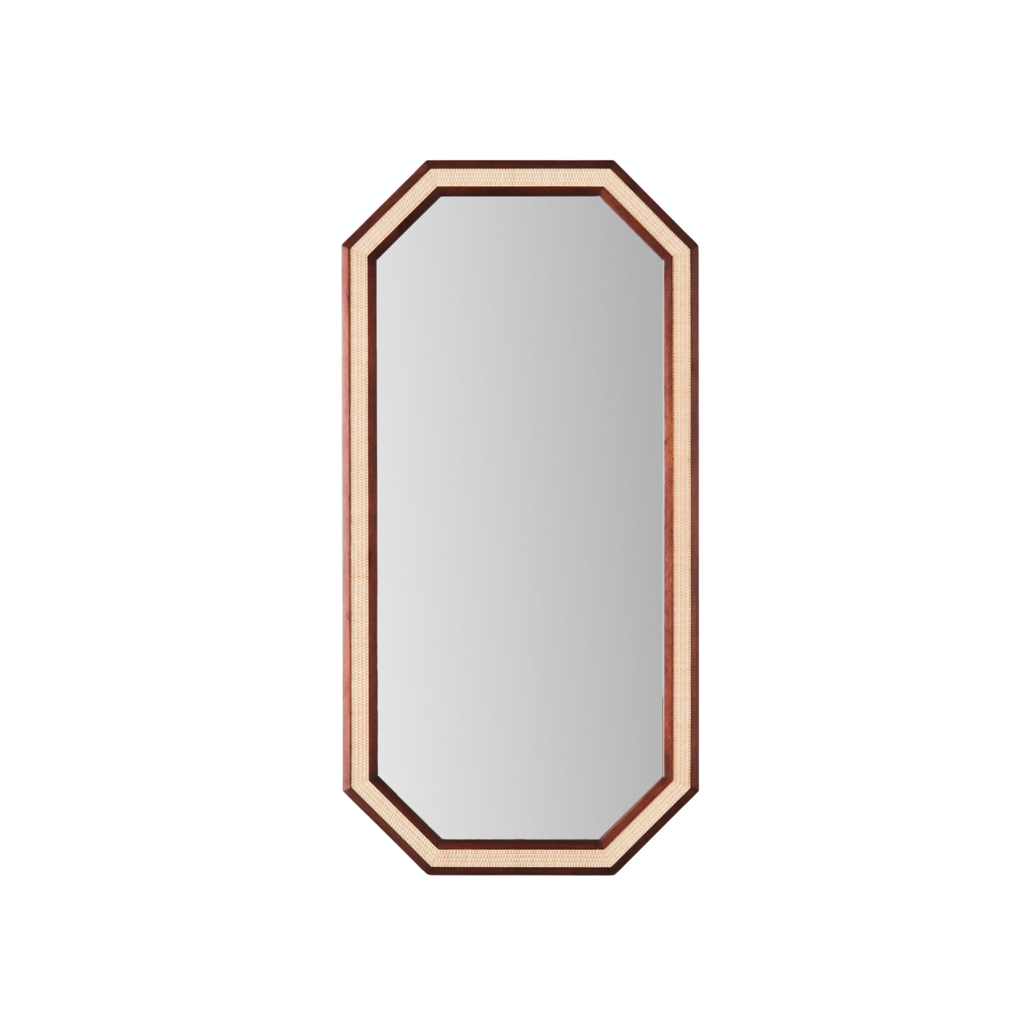 Dusty Deco RATTAN mirror