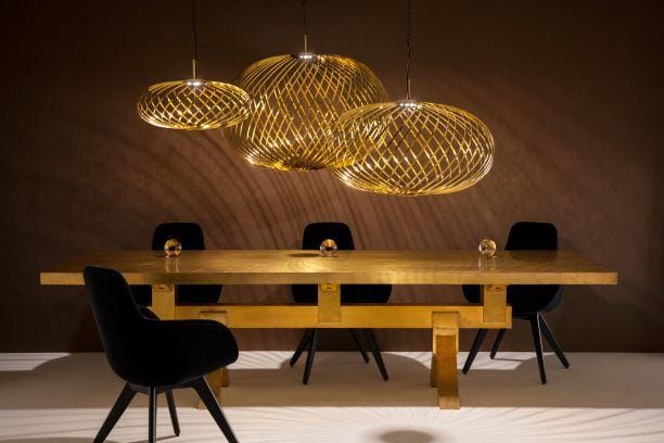 Tom Dixon SPRING pendant brass, medium - Image 7
