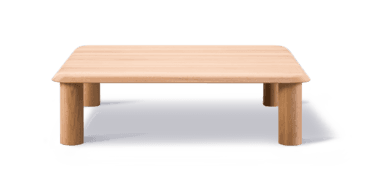 Fredericia ISLETS -coffee table, 110x110 cm, light oiled oak
