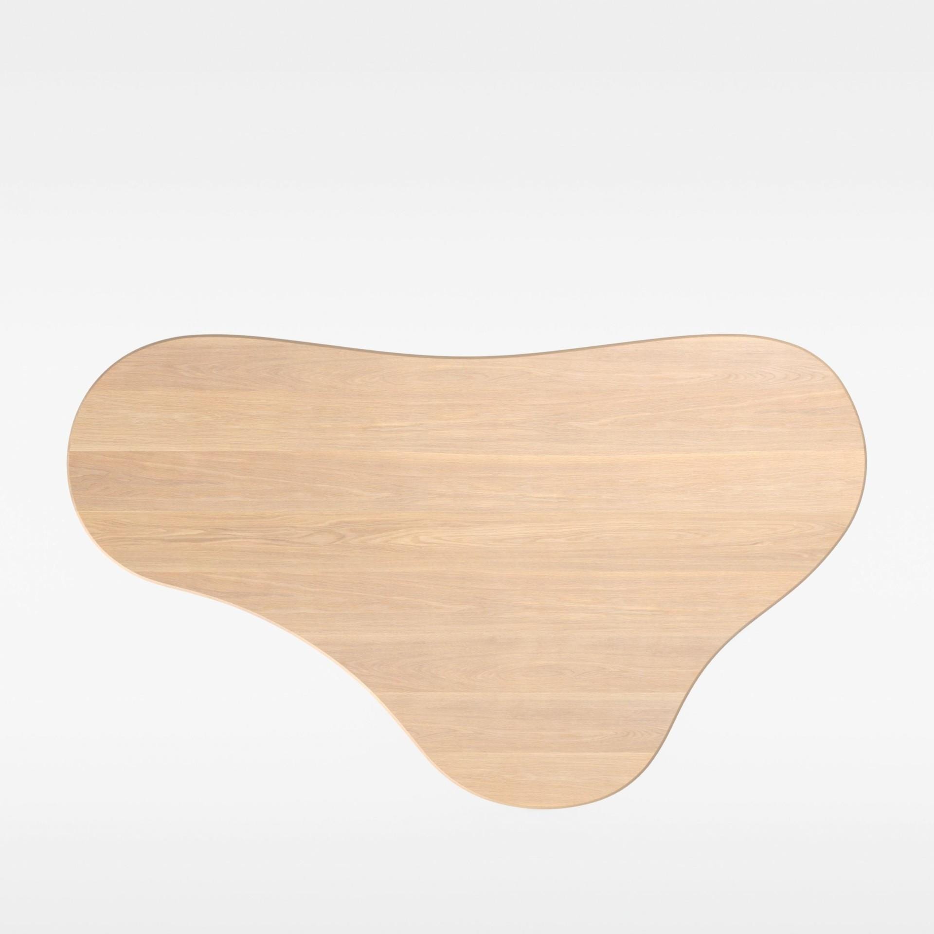 Massproductions PUDDLE coffee table, oak - Image 5
