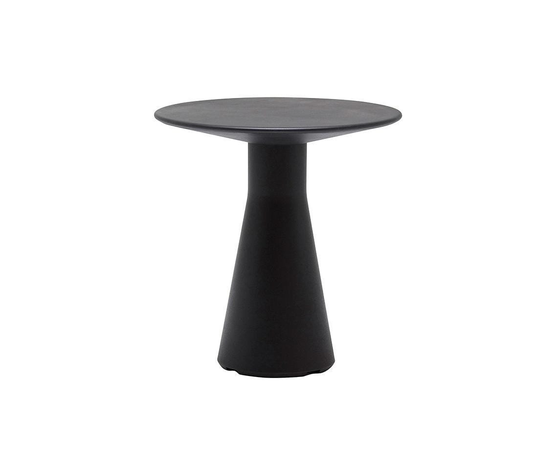 Andreu World REVERSE TP -sivupöytä Ø55cm, musta ME5891