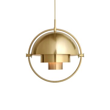GUBI MULTI-LITE-riippuvalaisin, messinki – Designsuosikki