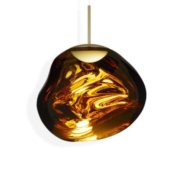 Tom Dixon MELT-riippuvalaisin, kultainen polykarbonaatti – Designsuosikki