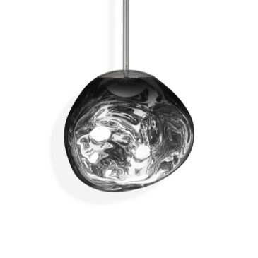Tom Dixon MELT MINI -riippuvalaisin, hopeinen polykarbonaatti – Designsuosikki