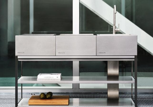 Röshults OPEN KITCHEN -frame 150 cm, stainless steel - Image 2