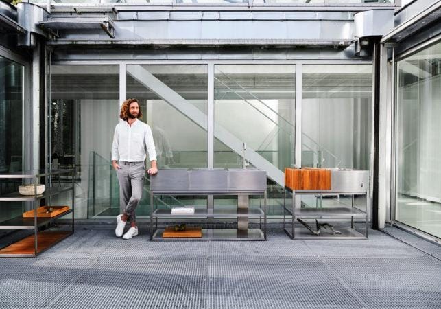 Röshults OPEN KITCHEN -tiikkipohja 100 cm - Image 3