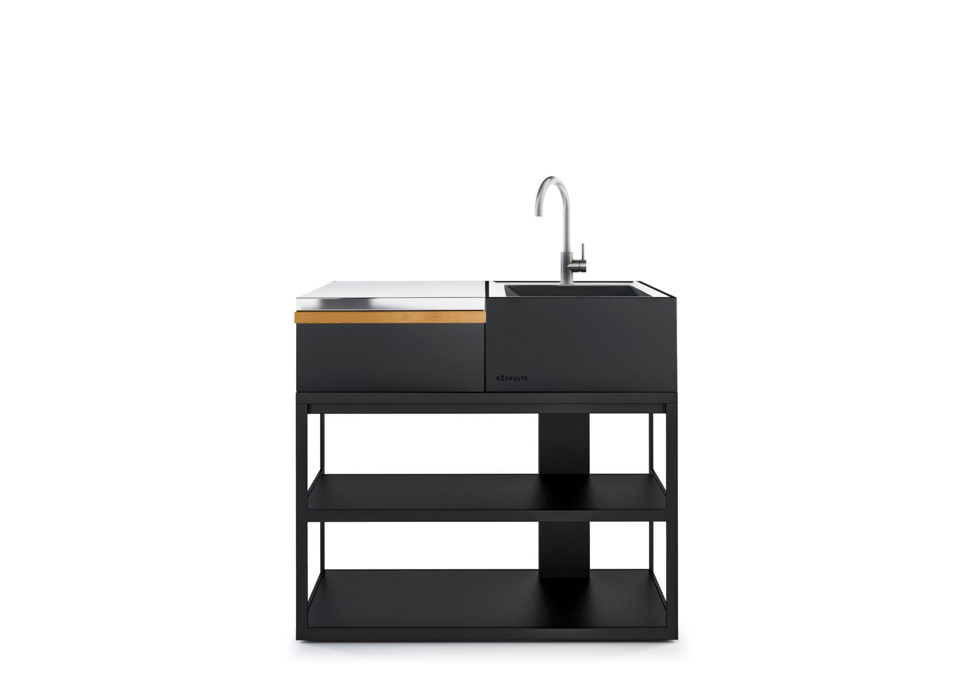 Röshults OPEN KITCHEN -vetolaatikkomoduuli, antrasiitti - Image 2