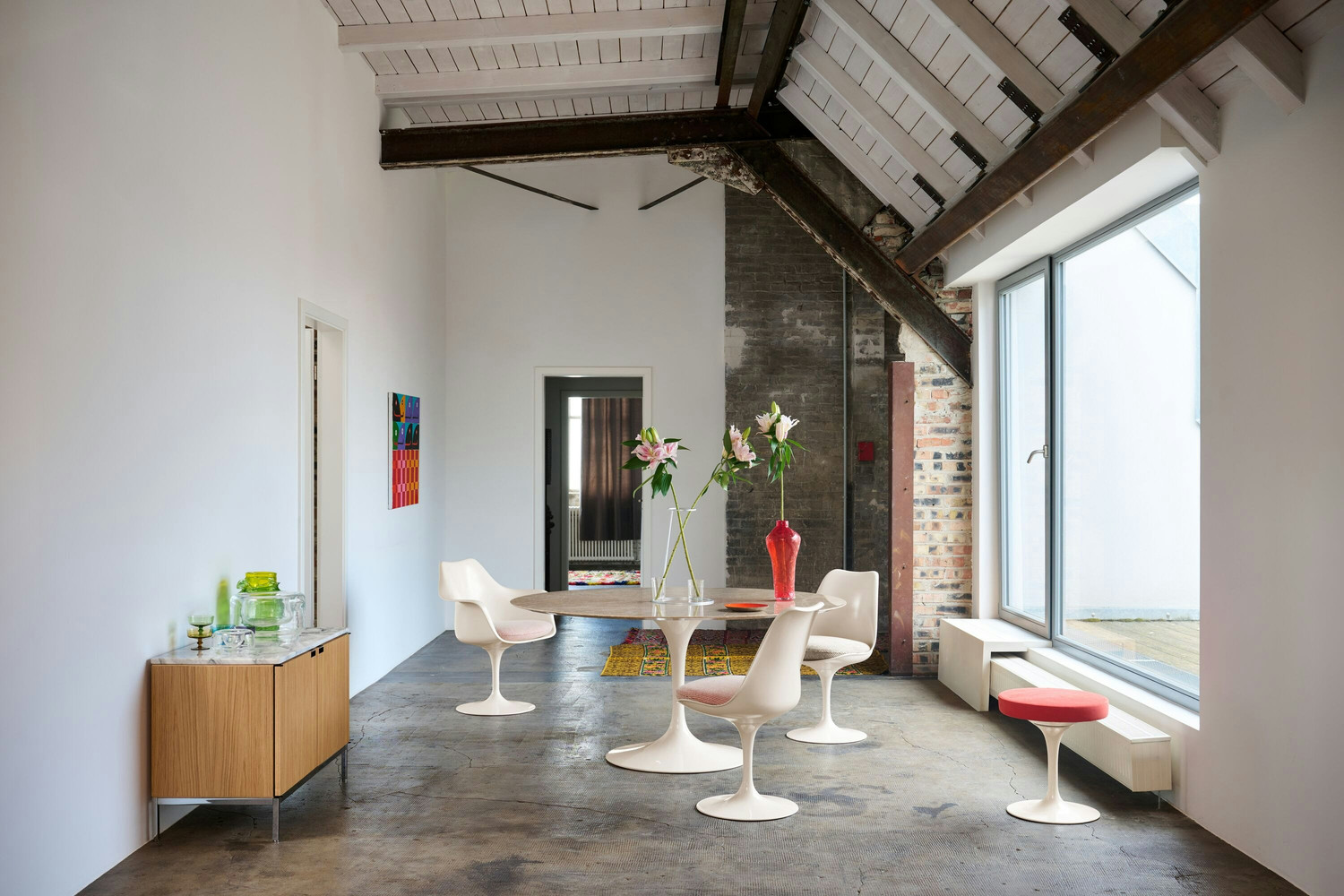 Knoll SAARINEN-ruokapöytä, ovaali - Image 5