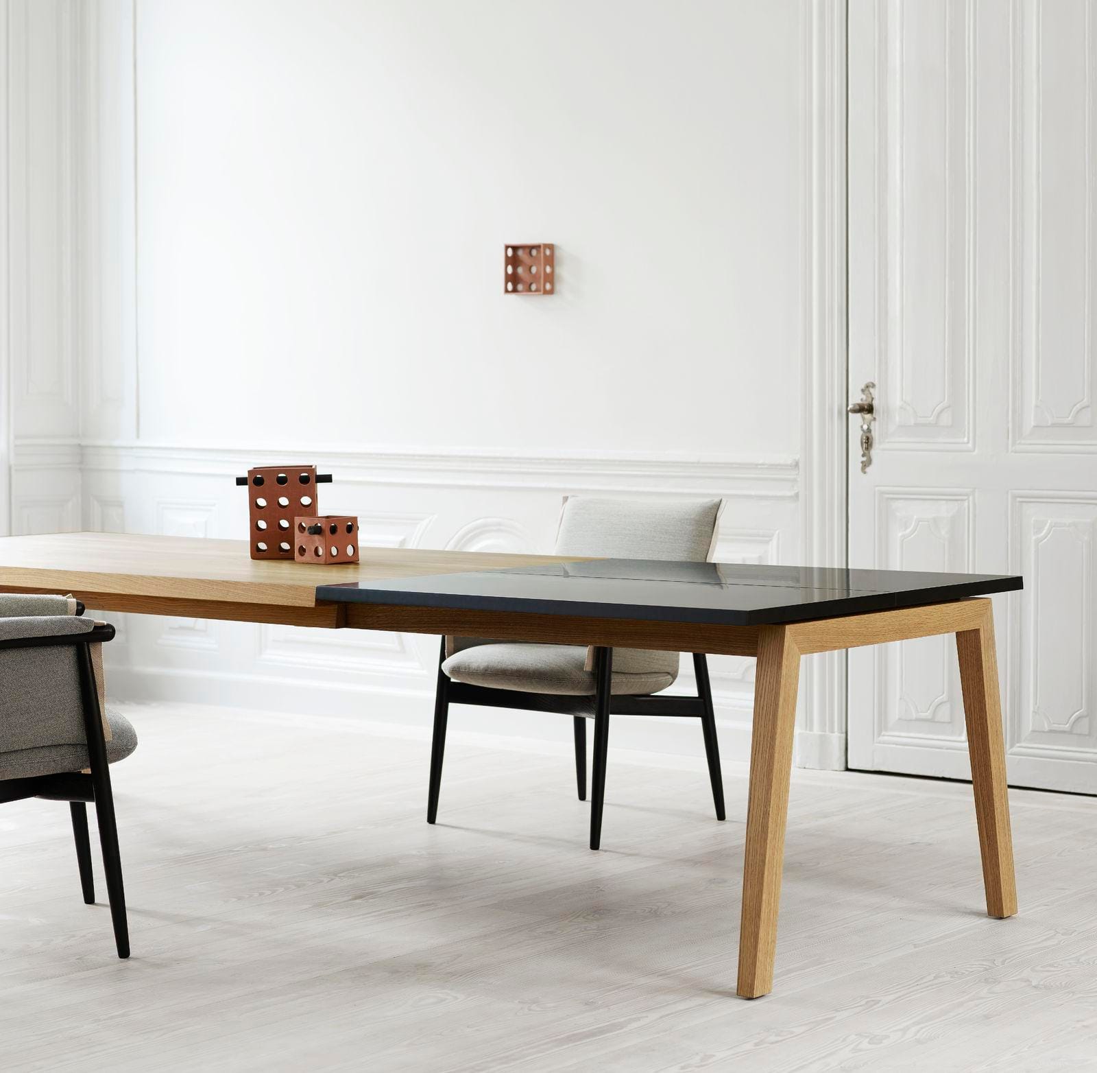 Carl Hansen SH900 table, soaped oak, 190/300 x 100 cm - Image 4