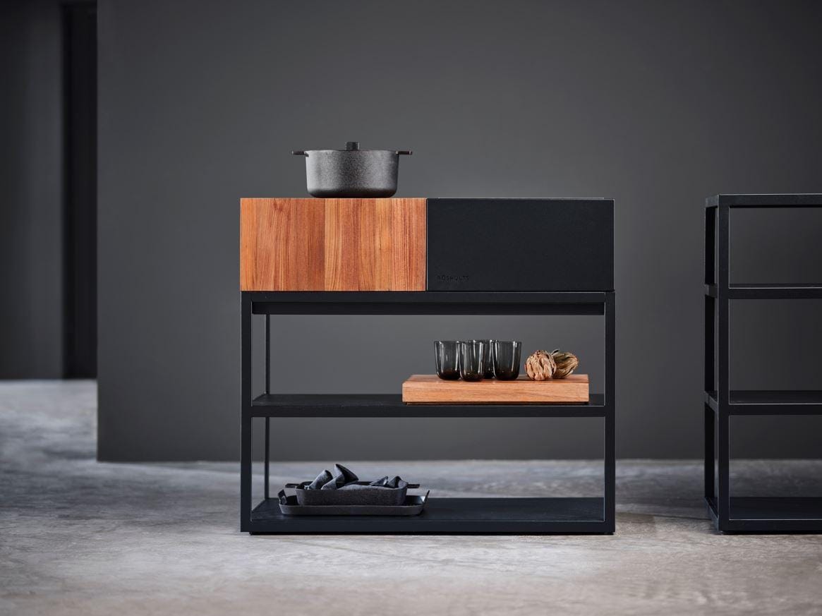 Röshults OPEN KITCHEN -apupöytä 50 cm, antrasiitti - Image 2