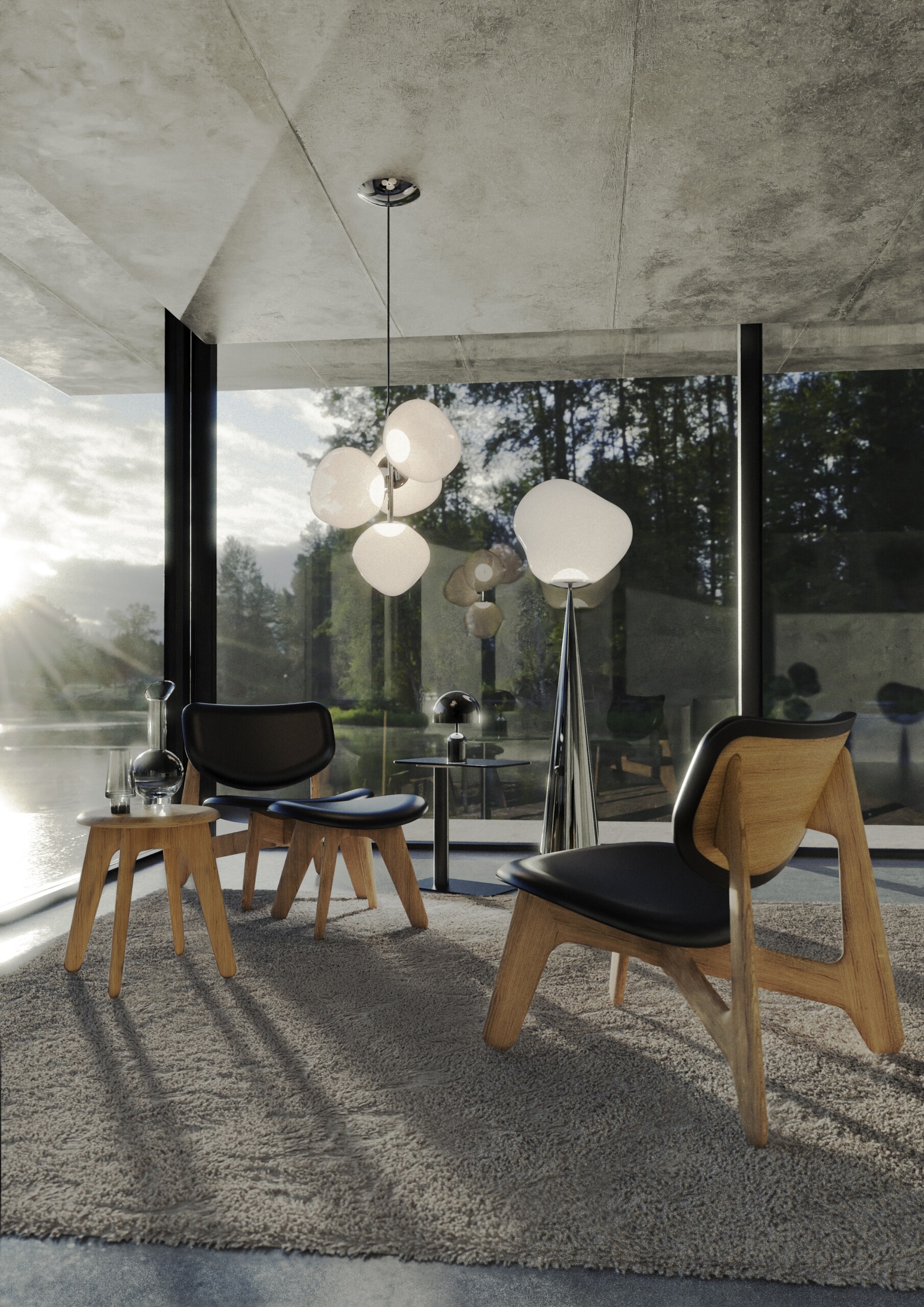 Tom Dixon SLAB ottoman - Image 3