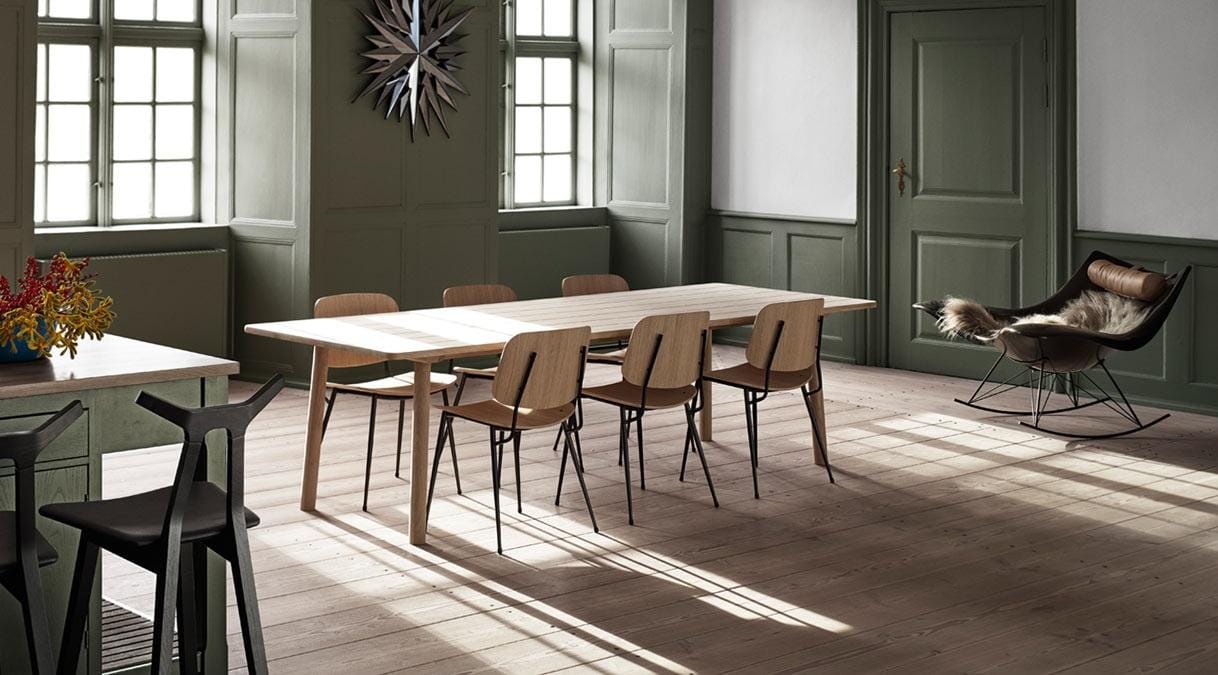 Fredericia SØBORG 3050 chair, black lacquered oak - Image 7