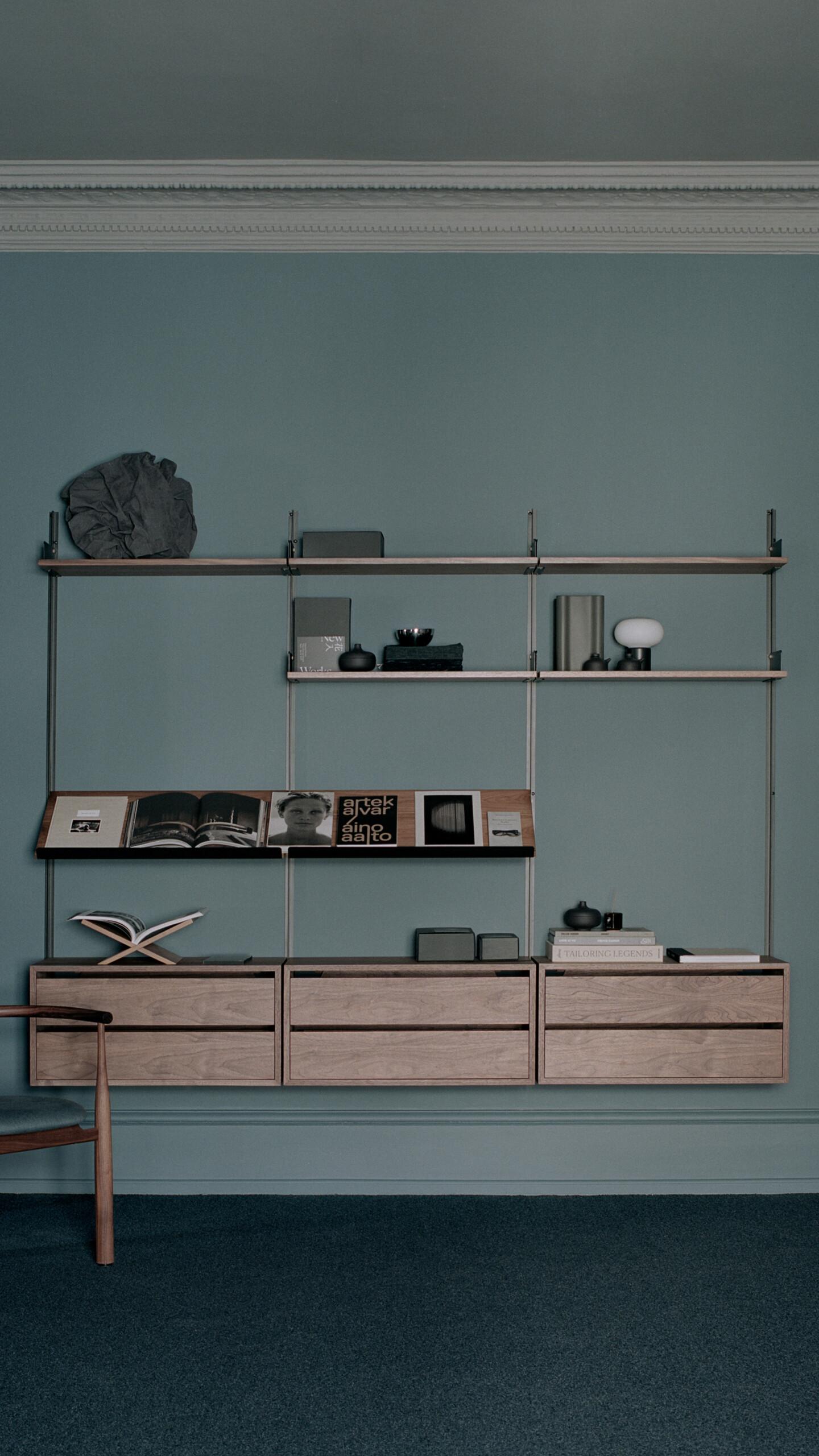 New Works CABINET -säilytyskaluste vetolaatikoilla, matala - Image 3