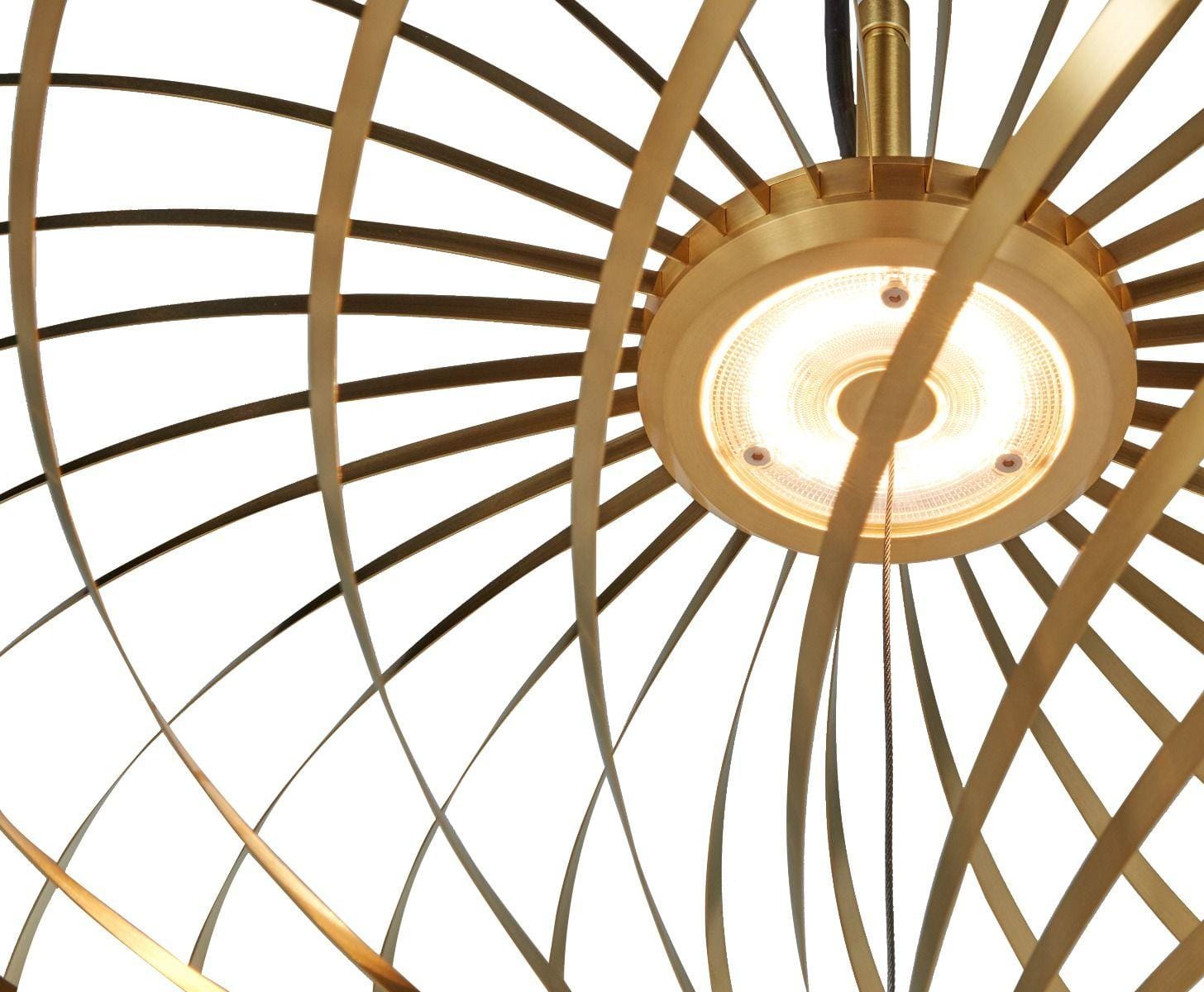 Tom Dixon SPRING pendant brass, medium - Image 4