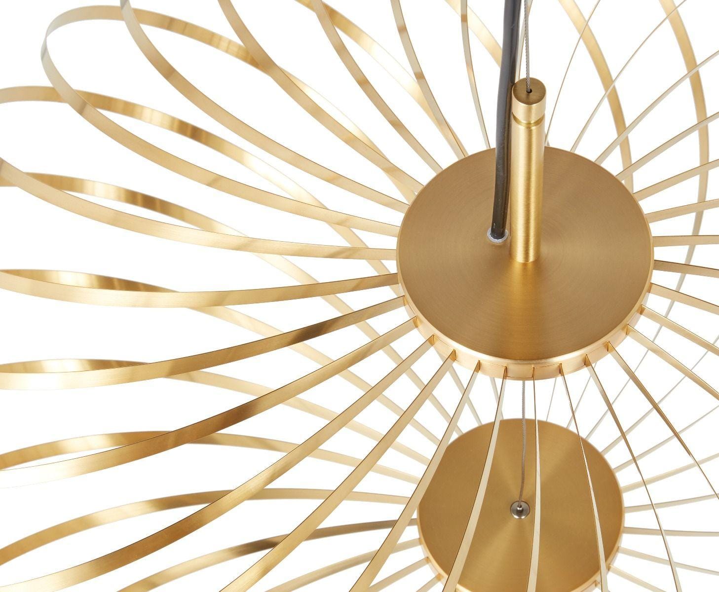 Tom Dixon SPRING pendant brass, medium - Image 6
