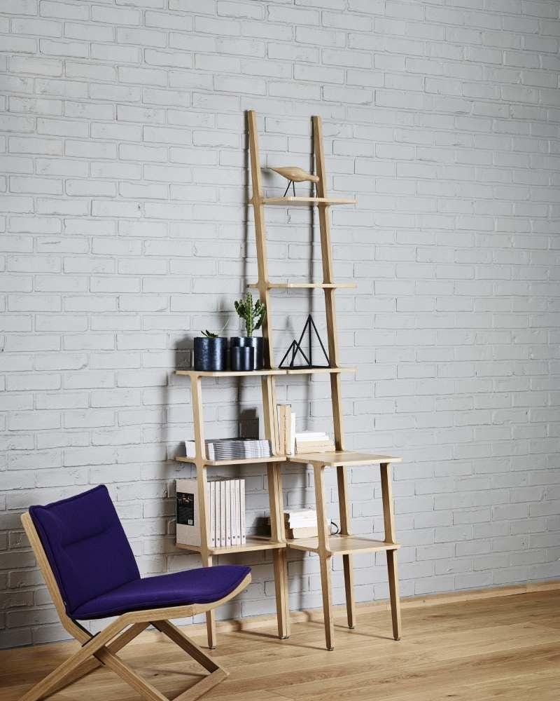 Swedese LIBRI -hylly, 3 hyllyä, tammi - Image 3