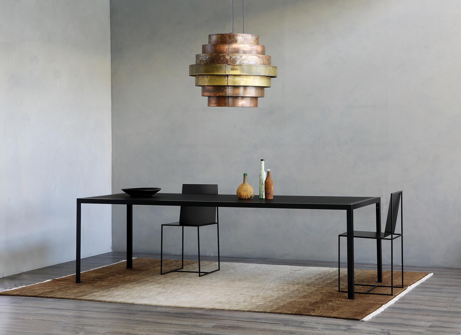 Zeus TAVOLO -pöytä, 240 x 90 cm, musta - Image 2