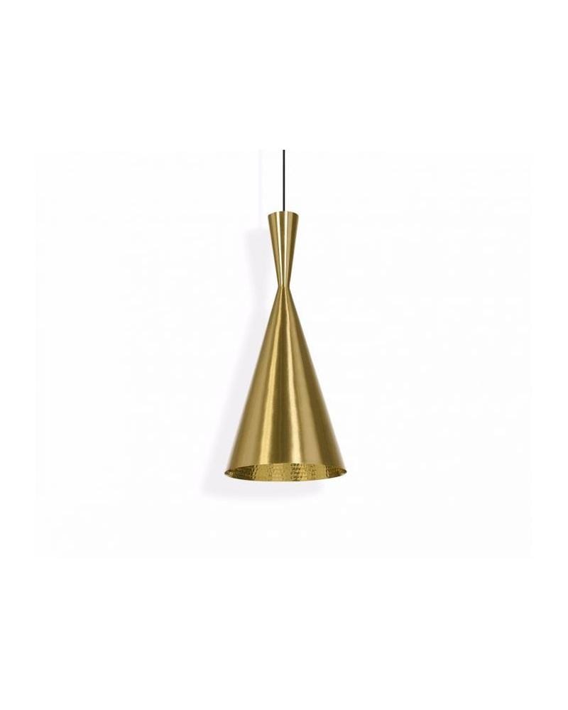 Tom Dixon BEAT TALL LED pendant, brass