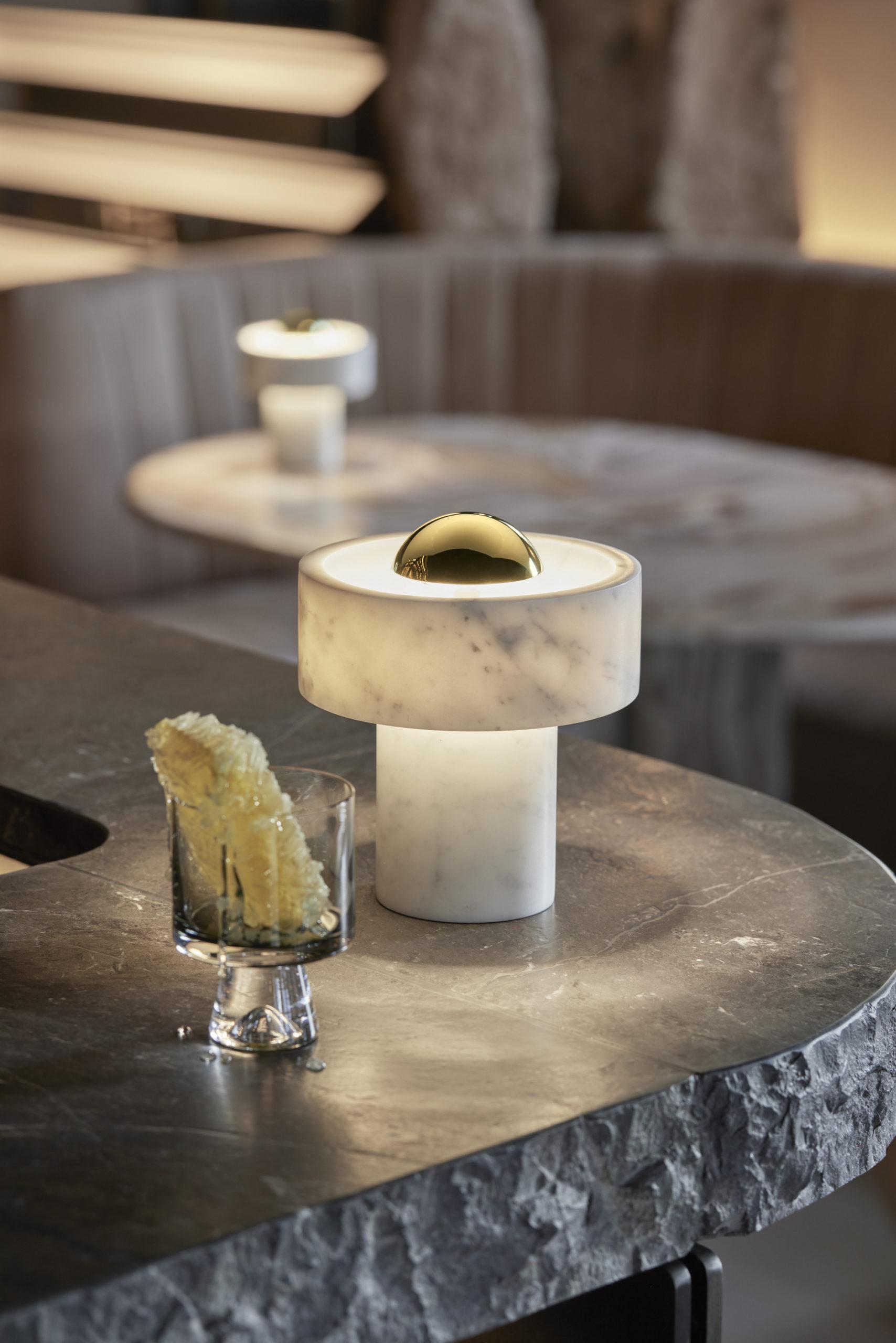 Tom Dixon STONE PORTABLE -pöytävalaisin - Image 8