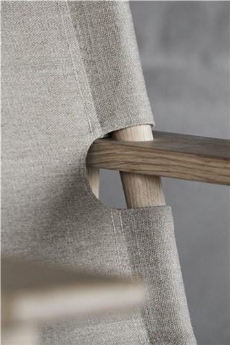 Fredericia CANVAS armchair, natural canvas / soaped oak - Image 5