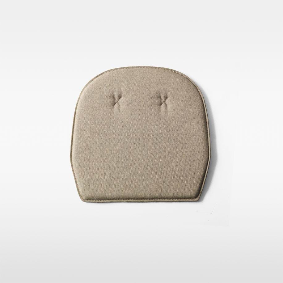 Massproductions TIO chair seat pad, Canvas