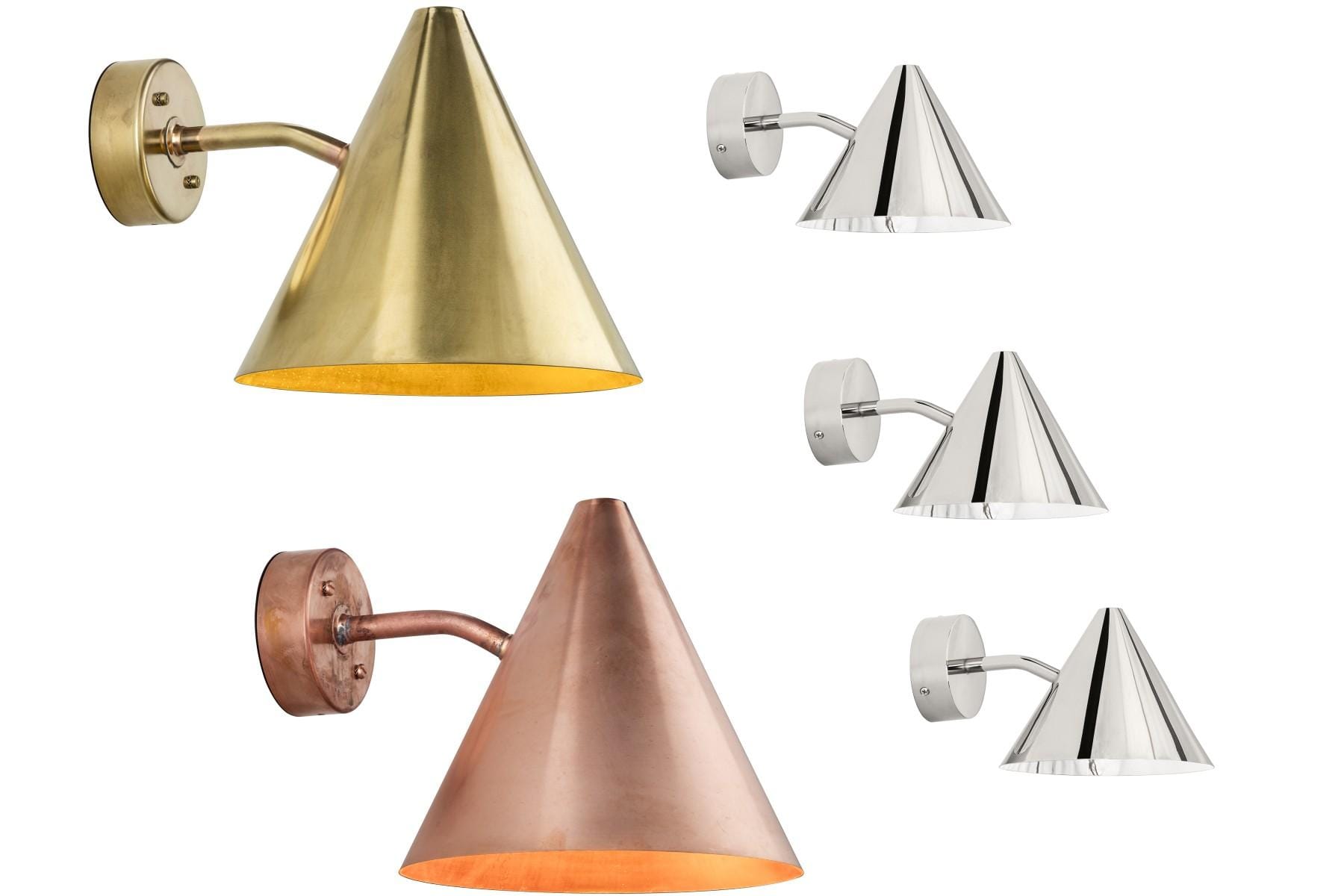Örsjö TRATTEN MINI -seinävalaisin, kiinteä LED, kupari - Image 2