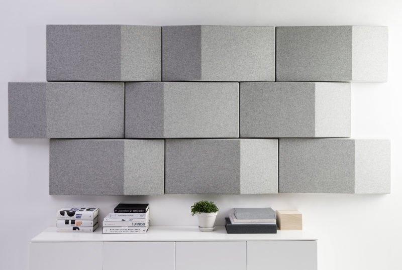 Abstracta TRILINE WALL -akustinen elementti, tummanharmaa, outlet - Image 3