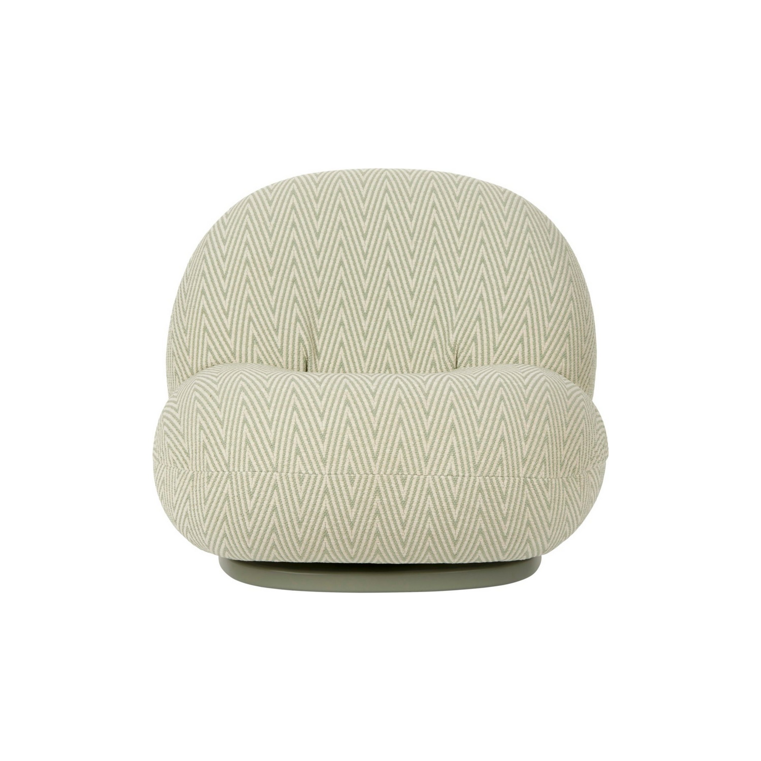GUBI PACHA lounge chair, swivel base, outdoor