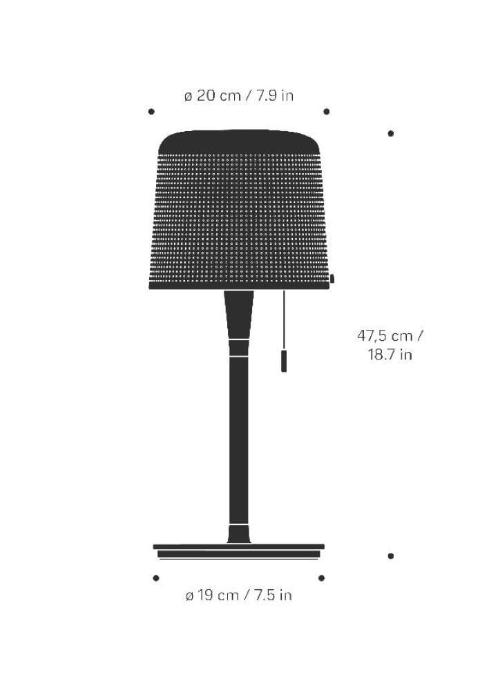 Vipp 530 Pöytävalaisin, musta - Image 4
