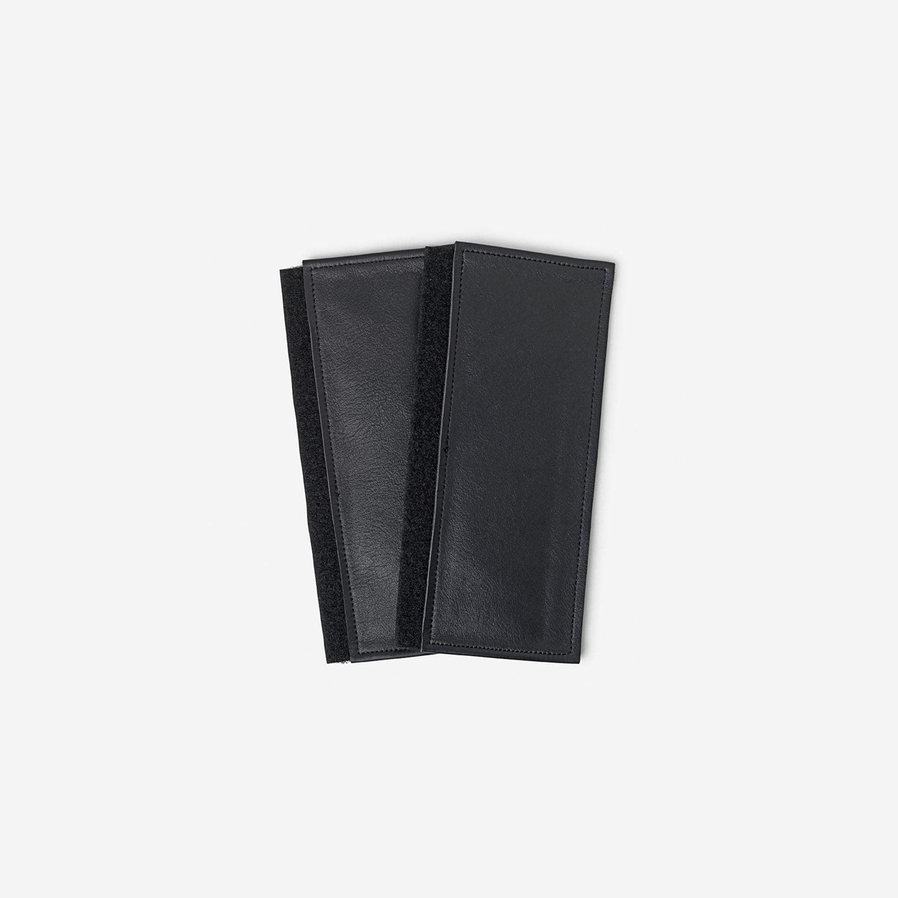 Vipp 89S451 armrest cover, 2 pcs, black leather