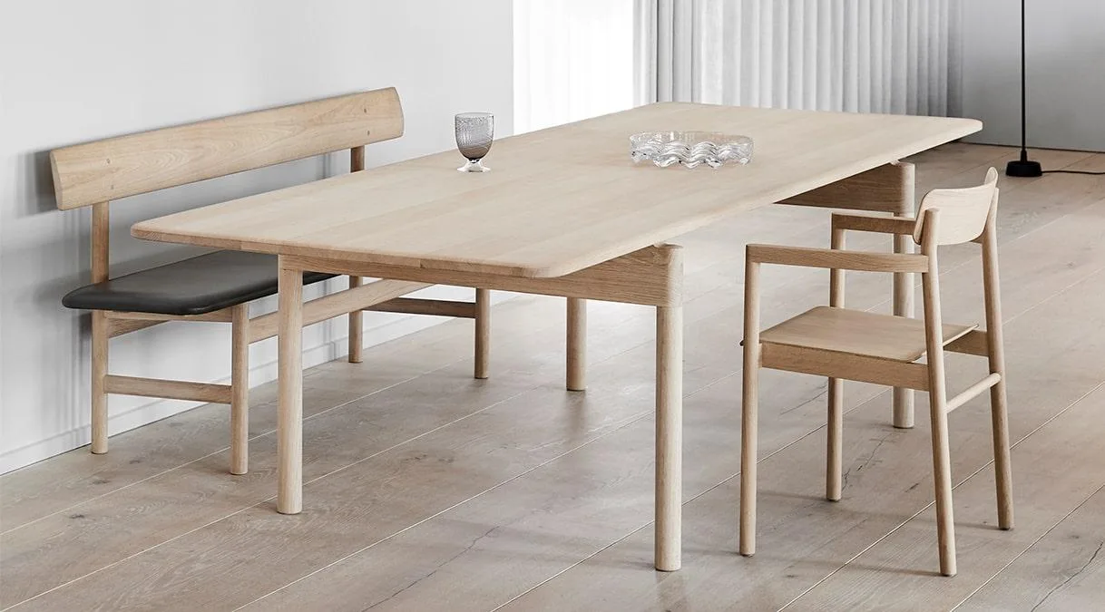 Fredericia POST table, 265 x 100 cm, soaped oak - Image 3