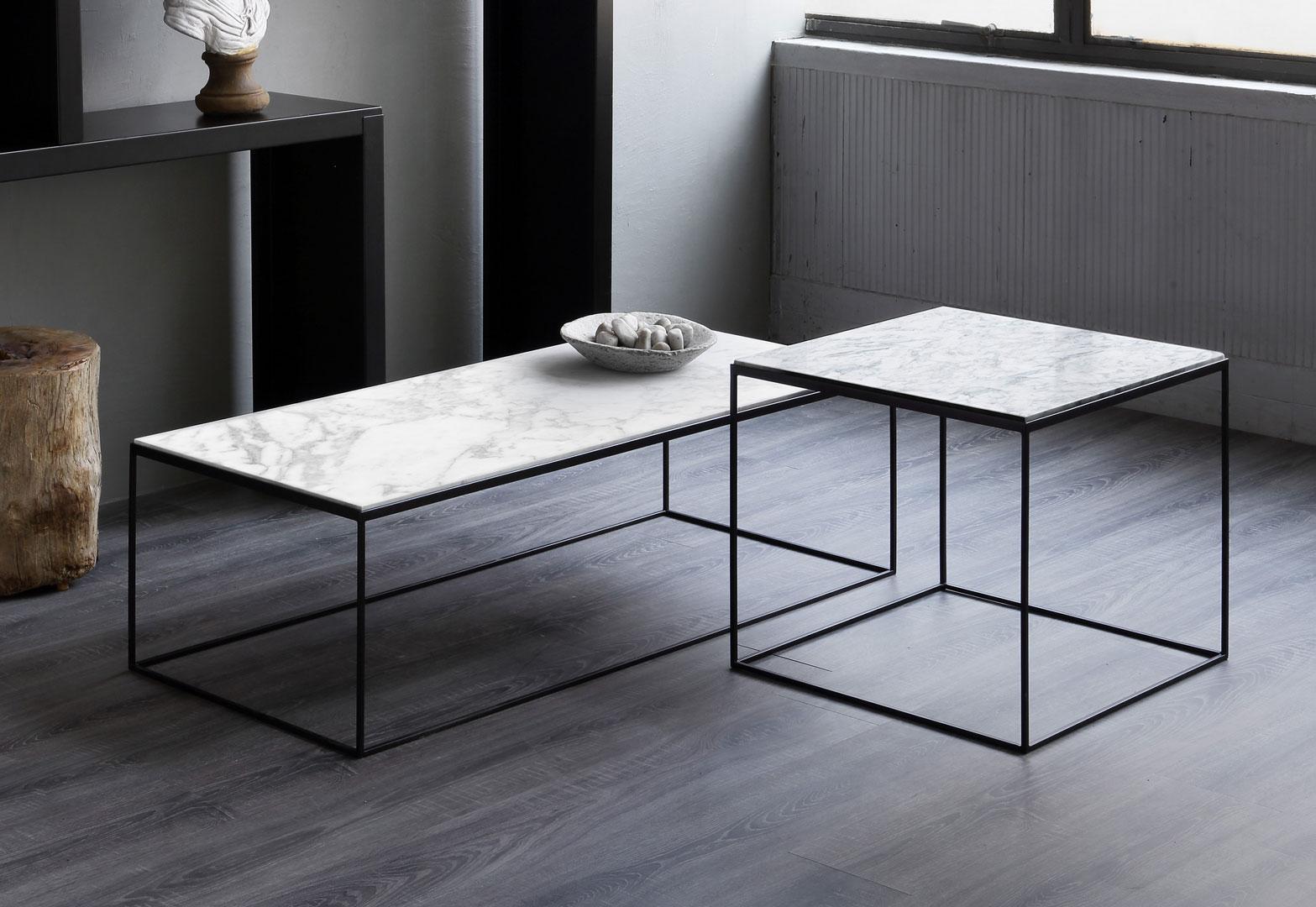 Zeus SLIM MARBLE -sohvapöytä, 118x53 cm - Image 2