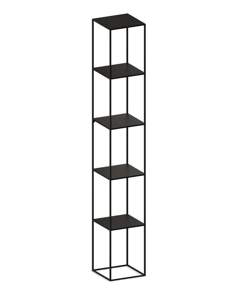 Zeus SLIM IRONY -hylly, 31 x 31 cm, musta