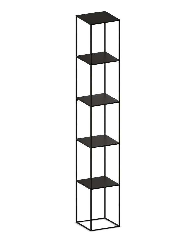 Zeus SLIM IRONY -hylly, 31 x 31 cm, musta