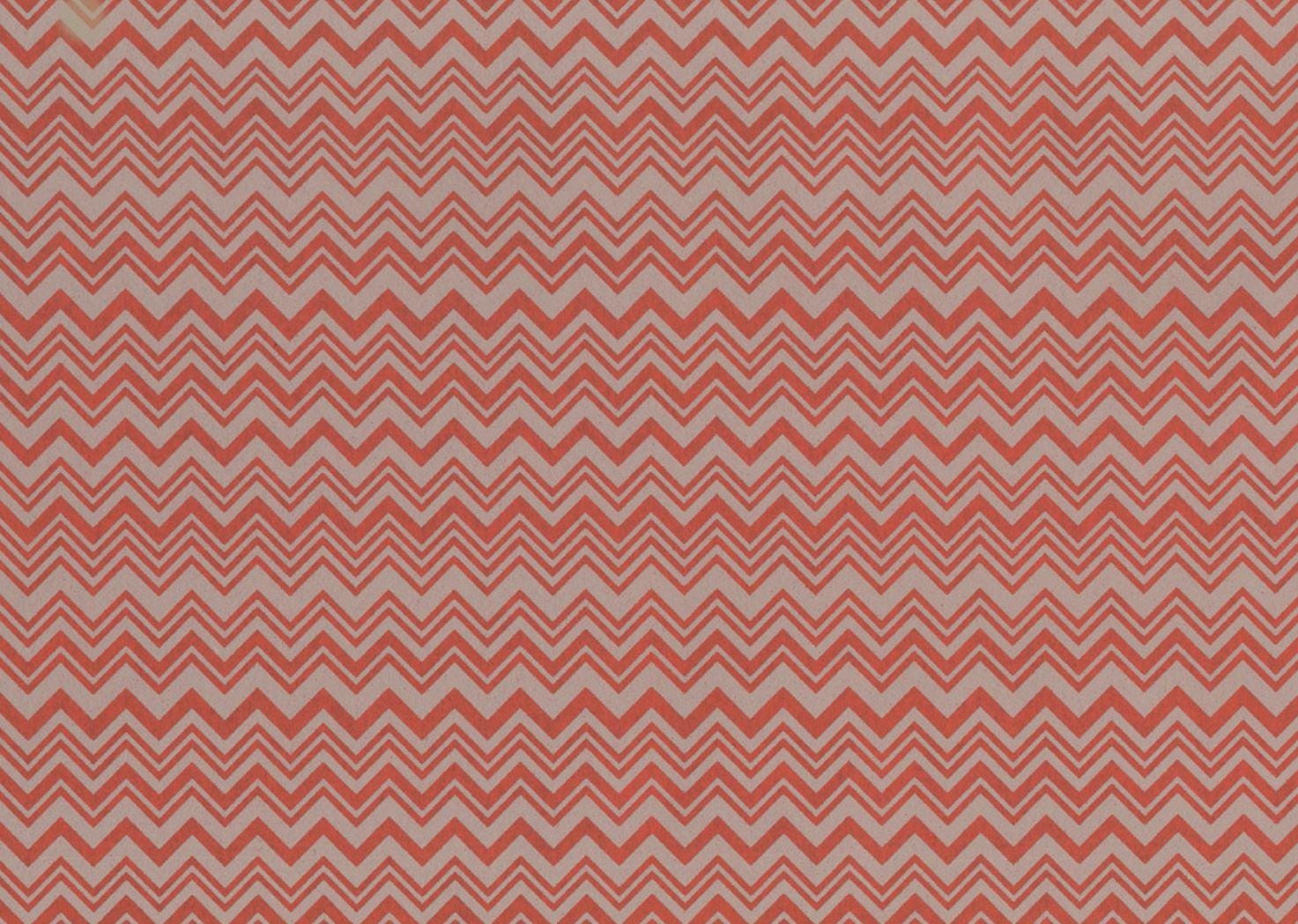 Missoni Home Zig Zag - tapetti, vaaleanpunainen