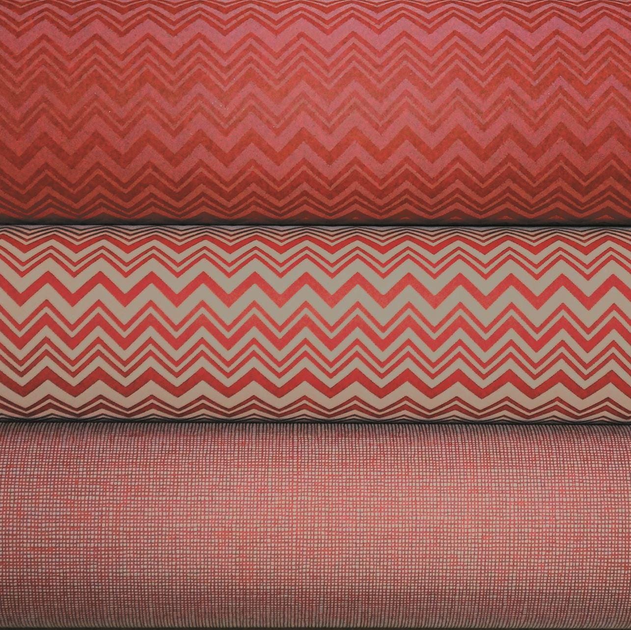 Missoni Home Zig Zag - tapetti, vaaleanpunainen - Image 2